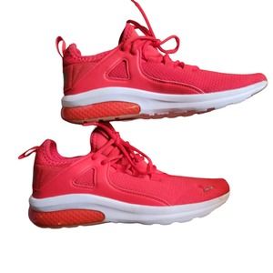 Puma Women's Electron 2.0 Shoes, Size: 7 US, High Risk Red/Puma Team Gold
